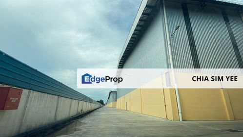 [SIZE 100K SQFT] Port Klang Free Zone Factory Industrial Warehouse	, Selangor, Port Klang