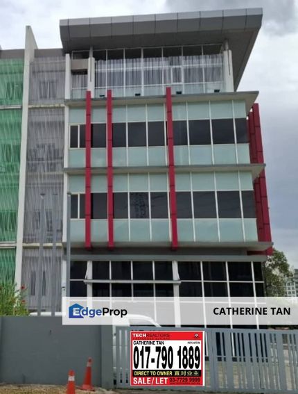 Semi-D Factory 2.5 Storey at Temasya Glenmarie Industrial Park for rent, Selangor, Glenmarie