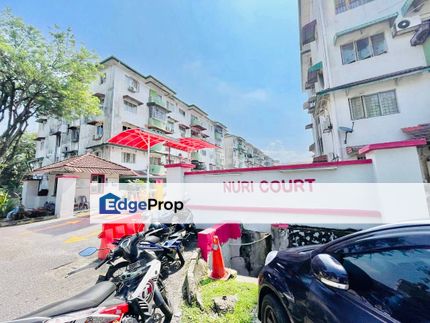 Walking Distance to LRT Nuri Court Apartment Pandan Indah, Selangor, Pandan Indah