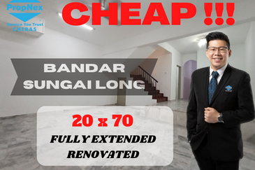Double-Storey at Sungai long for sale 