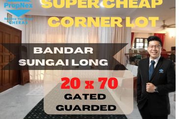 Super Cheap Cornerlot Double-Storey at Sungai Long 