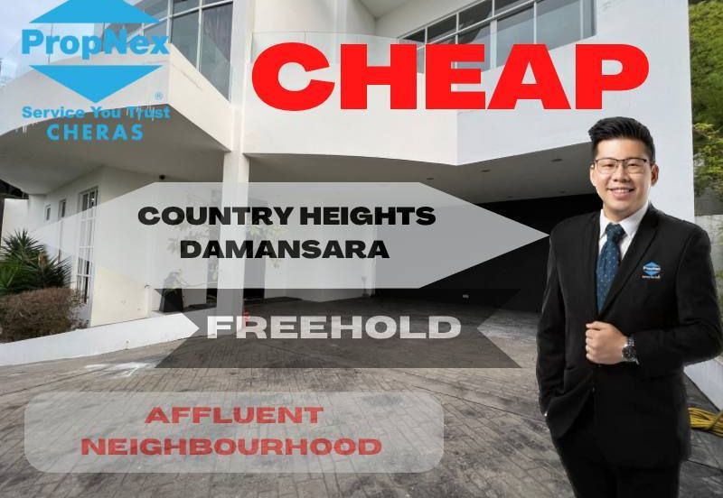 3.5 storey Country Heights Damansara Bungalow for SALE !!