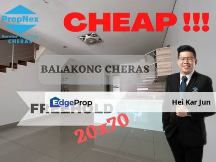 KYK Heights Balakong Cheras , 3 storey Link house for sale !!, Selangor, Balakong