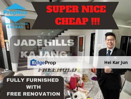 ‼️Urgent selling‼️ *Super nice cheap Jade Hills Kajang unit* for SALE , Selangor, Kajang