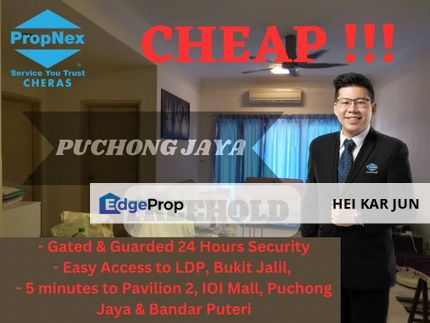 APARTMENT SRI MEKAR (PUCHONG JAYA ) FOR SALE , Selangor, Puchong
