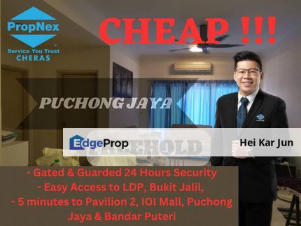 APARTMENT SRI MEKAR (PUCHONG JAYA ) FOR SALE , Selangor, Puchong