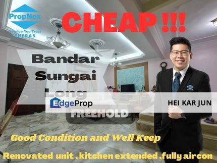 Good Condition Superlink Terrace House at Bandar Mahkota Cheras , Selangor, Bandar Sungai Long