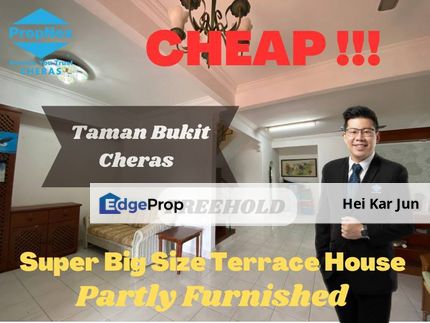 Super Big Size 2-storey Terrace House @ Taman Bukit Cheras , Kuala Lumpur, Cheras