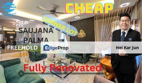 Cheap Nice 3.5Stry Corner Lot Semi D at Saujana Palma Kajang, Selangor, Kajang