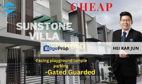 Cheap Nice 3 sty terrace at Sunstone Villa Bandar Mahkota Cheras, Selangor, Cheras