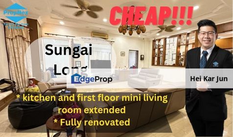 Cheap Nice 2 Sty Bungalow at Taman Ikhlas Sungai Long, Selangor, Bandar Sungai Long