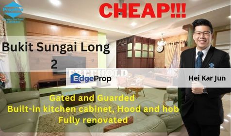 Cheap Nice Well Renovated 2 Storey Semi-D at Bukit Sungai Long 2, Selangor, Bandar Sungai Long