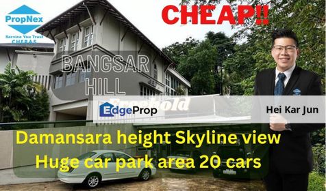 Cheap Nice Big 5 Storey Bungalow at Bangsar Park , Kuala Lumpur, Bangsar