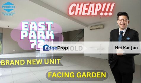 Cheap Nice 2.5 Storey Semi-D at East Park 72, Selangor, Cheras South