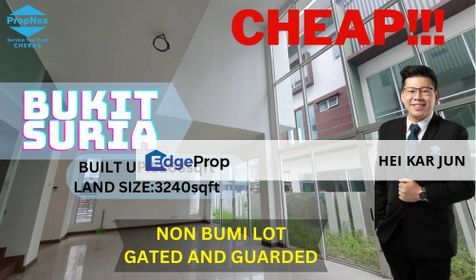 Cheap Nice 3 Stry Brand New Super Deluxe Semi D at Bukit Suria, Selangor, Cheras South