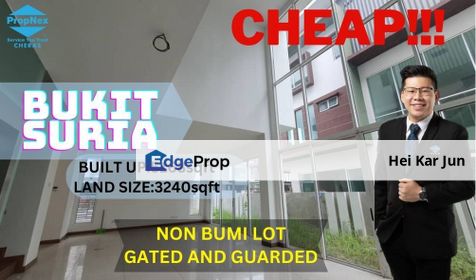 Cheap Nice 3 Stry Brand New Super Deluxe Semi D at Bukit Suria, Selangor, Cheras South