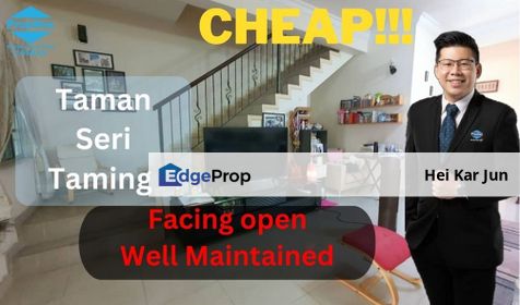 Cheap Nice Double Stry House at Taman Seri Taming Cheras, Selangor, Cheras