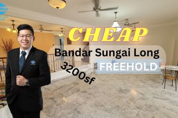 Cheap Nice Double storey Semi-D at Bandar Sungai Long