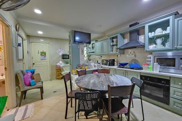 Cheap Nice Reno Extended Double Storey Terrace Corner Lot at Sungai Long 