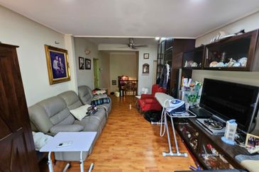 Cheap Nice Reno Extended Double Storey Terrace Corner Lot at Sungai Long 