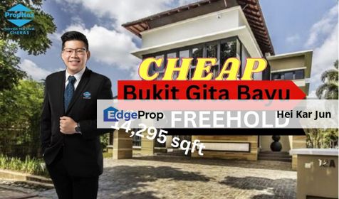 Cheap Nice Super Big Land Unique Villa Bungalow at Bukit Gita Bayu, Selangor, Seri Kembangan