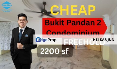 Cheap Nice Big Duplex Penthouse 2-Storey Condo Bukit Pandan 2, Selangor, Pandan Perdana