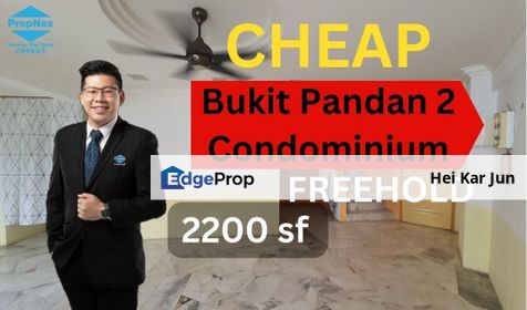 Cheap Nice Big Duplex Penthouse 2-Storey Condo Bukit Pandan 2, Selangor, Pandan Perdana