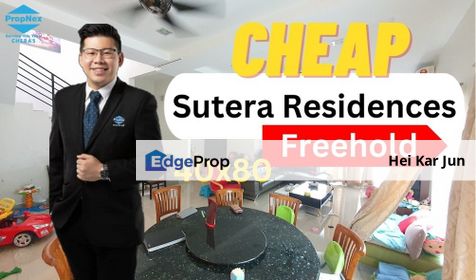 Cheap Nice Reno Extended 2 Stry Semi-D at Sutera Residences Cheras, Selangor, Cheras