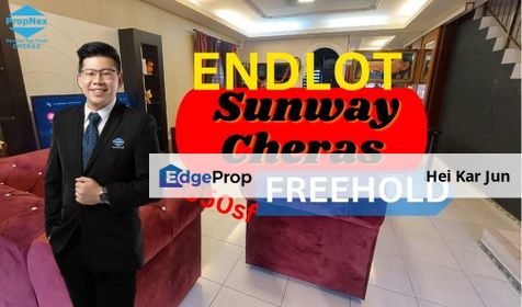 Cheap Nice 2 Sty Endlot with Extra Land Terrace at Sunway Cheras, Batu 9, Selangor, Batu 9th Cheras