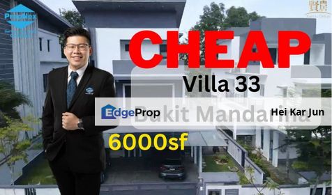 Villa 33, Bukit Manda'rina, Cheras ,Kuala Lumpur 3 Stry Bungalow, Kuala Lumpur, Cheras