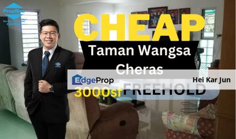 Taman Wangsa Cheras , Batu 9th Cheras ,Selangor 2 Stry Semi D House , Selangor, Batu 9th Cheras