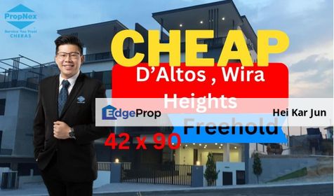 D’Altos Wira Heights, Bandar Sungai Long, Kajang , Selangor 4 Stry Semi Villa , Selangor, Kajang