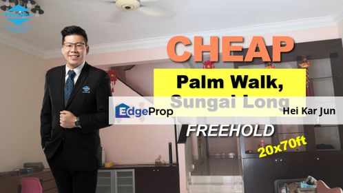 Palm Walk, Bandar Sungai Long, Selangor 2 Sty Terrace House, Selangor, Bandar Sungai Long