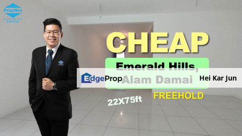 Emerald Hills, Alam Damai, Cheras, Kuala Lumpur 2 Sty Intermediate Superlink House , Kuala Lumpur, Cheras