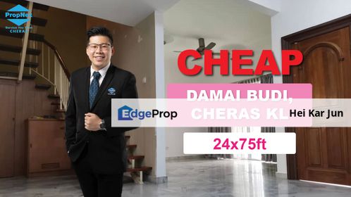 Damai Budi, Cheras KL 2 Storey Terraced House, Kuala Lumpur, Cheras