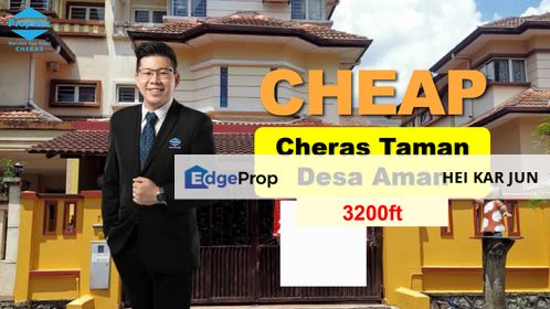 Bayu Aman, Taman Desa Aman, Cheras, Kuala Lumpur 3-storey Semi D, Kuala Lumpur, Cheras
