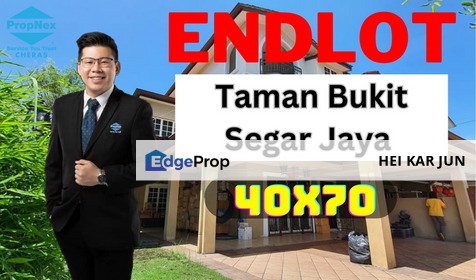 Taman Bukit Segar Jaya, Cheras, Selangor End Lot 3-Storey Terrance House, Selangor, Cheras