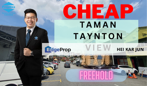 Taman Taynton View, Cheras ,Kuala Lumpur  2 Stry Endlot Shoplot, Kuala Lumpur, Cheras