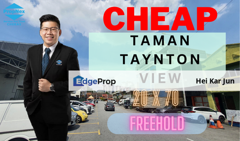 Taman Taynton View, Cheras ,Kuala Lumpur  2 Stry Endlot Shoplot, Kuala Lumpur, Cheras