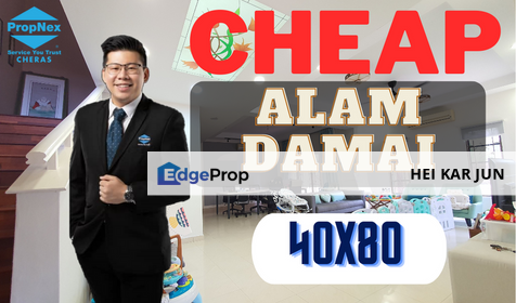 Jalan Alam Damai , Cheras , Kuala Lumpur 2 Stry Semi D , Kuala Lumpur, Cheras