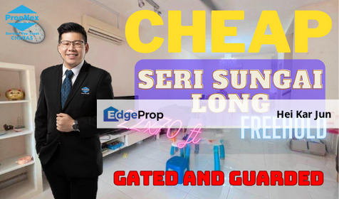 Seri Sungai Long , Bandar Sungai Long , Selangor 2 Stry Terrace House , Selangor, Bandar Sungai Long