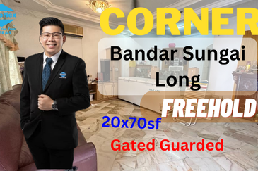 Bandar Sungai Long , Bandar Sungai Long , Selangor 2 Stry Corner Terrace House 