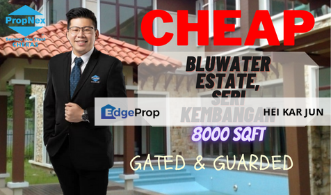 Bluwater Estate , Seri Kembangan , Selangor 2 Stry Bungalow, Selangor, Seri Kembangan
