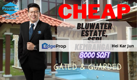 Bluwater Estate , Seri Kembangan , Selangor 2 Stry Bungalow, Selangor, Seri Kembangan