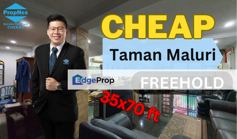 Taman Maluri , Cheras , Kuala Lumpur 4 Stry Commercial Shop Office , Kuala Lumpur, Cheras