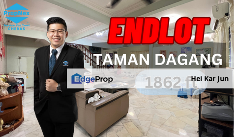 Taman Dagang , Ampang , Selangor 2 Stry Endlot Terrace House , Selangor, Ampang