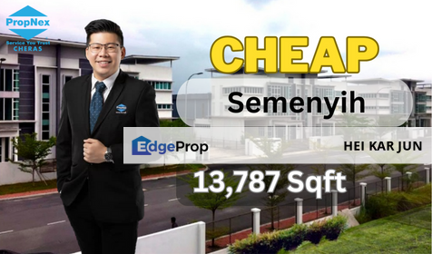 Semenyih Integrated Industrial Park , Semenyih , Selangor 3 Stry Semi-D Factory, Selangor, Semenyih