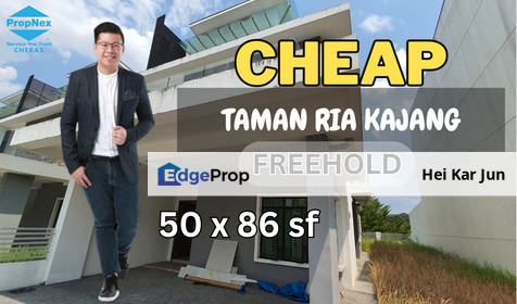 Taman Bukit Ria , Kajang , Selangor 3 Storey Zero lot Bungalow, Selangor, Kajang