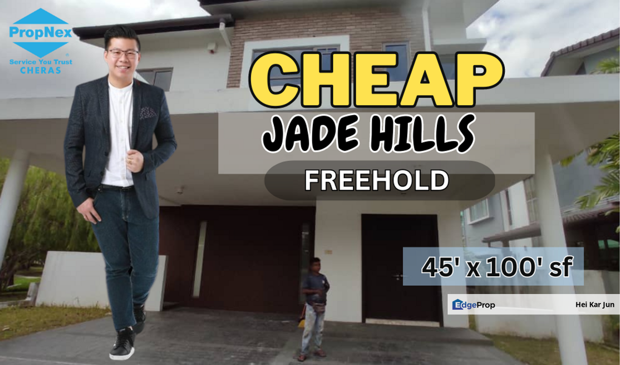 Jade Hills , Kajang , Selangor 2 Stry Bungalow for Rental RM6,500 By