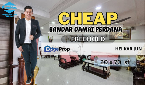 Bandar Damai Perdana , Kuala Lumpur , Kuala Lumpur 2 Storey Terrace House , Kuala Lumpur, Cheras